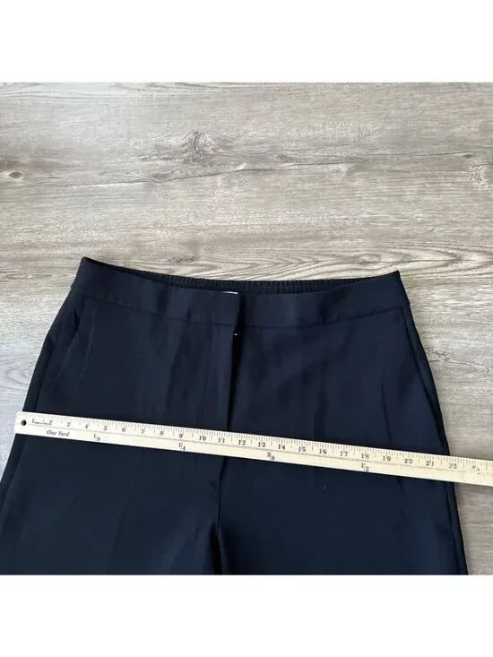 Wilfred Alanya High Waisted Wide Leg Crepe Trousers Womens 16 Full Length - Picture 8 of 15